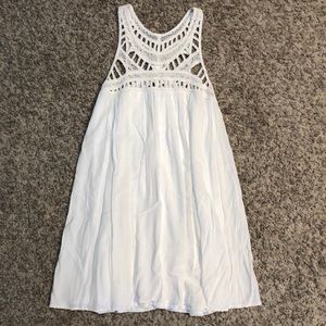 Lightweight Crochet Dress Size L - Fits like a Med